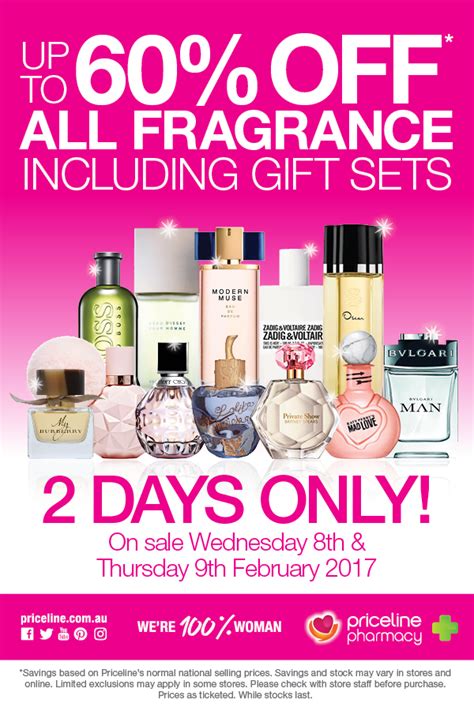 priceline fragrance sale|priceline 2 day perfume sale.